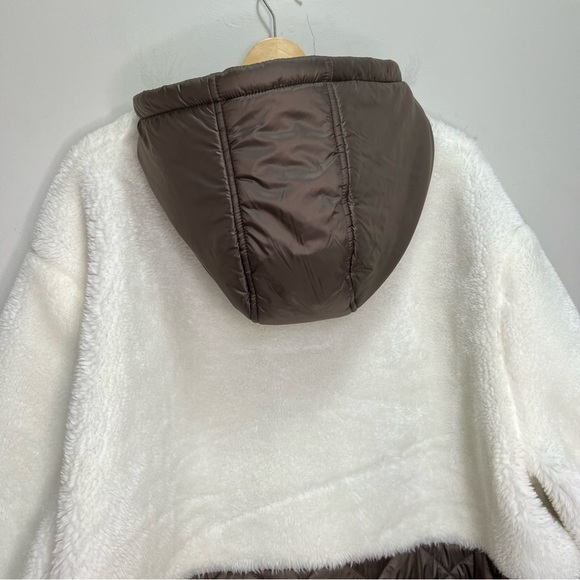 Sanctuary Hooded Quilt Mixed Media Jacket Size 3x NWOT - Picture 5 of 11
